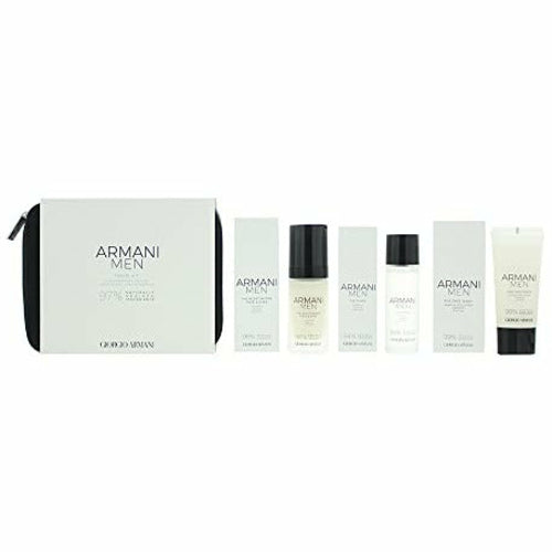 Armani Men Gift Set 30ml Face Wash 30ml Toner 30ml Moisturizer