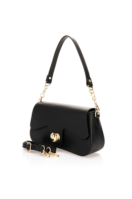 ALMA BLACK Women's Luxury Handbags